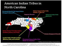 Map Of Nc American Indian Tribes North Carolina History American Indians Indian Tribes