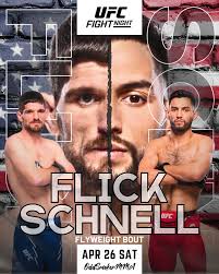UFC Kansas City might have lost it's main event, but there's still an  awesome flyweight matchup set for Missouri next month! Jimmy Flick goes for  his third UFC victory when he faces