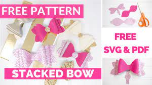 This post may contain affiliate links. Girls French Hair Bow Tutorial Free Pattern Youtube