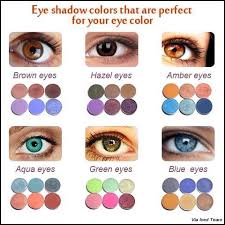 Best Eye Shadow For Your Eye Colour Hazel Eye Makeup Eye Color Chart Makeup Charts