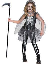 Free shipping on orders over $25 shipped by amazon. Madchen Skelett Sensenmann Kostum Kinder Halloween Scary Ghul Kostum Kinder Ebay