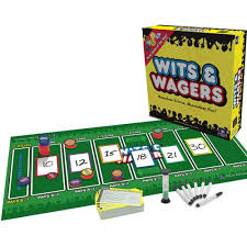 You can win big by making educated guesses, by playing the odds or by knowing the interests of your friends. Wits Wagers Review Games Board Games Wager