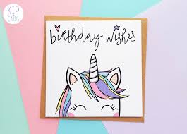 Poster with cute unicorn and floral frame. Koko Unicorn Birthday Card Birthday Card Drawing Unicorn Birthday Cards Unicorn Card