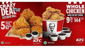 Check spelling or type a new query. Whole Chicken Bucket Tomorrow S Kfc Promo May 15 2021 9 Pieces Of Chicken 4 Cups Of Sauce Rp 144 545 Newsy Today