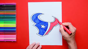 The houston texans are a professional american football team based in houston. How To Draw The Houston Texans Logo Nfl Team Youtube