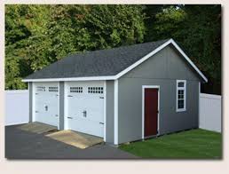 Chain drives have the strength to lift a two car and three car garages without any trouble. Poconos And Lehigh Valley A Frame Sheds Mini Barn Sheds Cottage Sheds Hi Side Dutch Sheds Victorian Sheds And More Sheds Garages Two Story Buildings