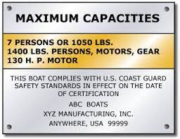 565e model uses an electric flush pump and comes with removable seat and cover for easy cleaning. Boat Safety 101 Know Your Boat S Capacity Williamson Source
