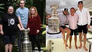 Jun 25, 2021 • 05:06. Vasilevskiy Enjoys Stanley Cup With Parents On Yacht