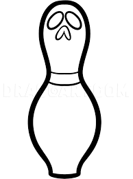 Click the bowling pin coloring pages to view printable version or color it online (compatible with ipad and android tablets). How To Draw A Pin Bowling Pin Coloring Page Trace Drawing