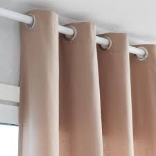 Rideau Tamisant Elema Beige L 140 X H 240 Cm Inspire Rideaux Tringle Rideau Extensible Tringle Rideau