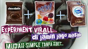 Jika ada dan banyak contohnya. Mantapp Nutrijell Coklat Chocolatos Resep Membuat Puding Coklat Youtube