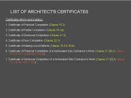 Certificate of training completion template free. Architects Certification Under The Pam Contract 2006 Prepared