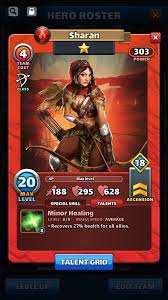 Check spelling or type a new query. Sharan Talent Grid Gameplay Help Tactics Empires Puzzles Community Forum