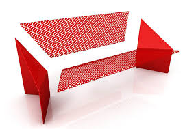 Perforated Metal Bench Origami By Garda Design Design Piter Perbellini In 2020 Perforated Metal Metal Bench Design