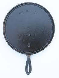 Antique Rare No 8 Erie Cast Iron Griddle By Seaglassprimitives 150 00 Griswold Cast Iron Cast Iron Griddle It Cast