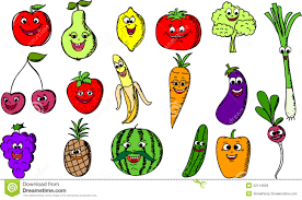 Lustige augen auf obst & gemüse photoshoppen download. Lustige Obst Und Gemuse Der Karikatur Vektor Vektor Abbildung Illustration Von Kind Eignung 22114829