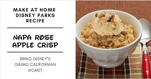 Pretend You Re At Disneyland With The Grand Californian Hotel S Apple Crisp Inside The Magic In 2020 Apple Crisp Recipes Apple Crisp Recipes