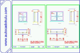 Pencere Detaylari Cizimi Cizim Okulu Mimari Cizimler Pencereler Cizim
