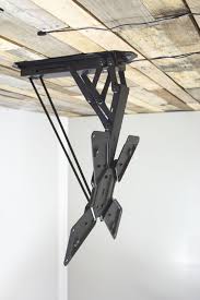 Mount E Fd55 Electric Flip Down Ceiling Mount For 23 To 55 Tvs Ceiling Tv Mounted Tv Pitched Ceiling