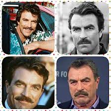 Tom Selleck's Year Book Photo. Today he is 77 Years old.