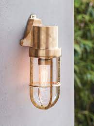 Norwest Wall Sconce In Solid Brass Brass Outdoor Lighting Outdoor Sconces Wall Sconces