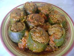 Courgettes Rondes Farcies A La Viande Hachee Courgette Ronde Farcie Courgette Ronde Recette Courgette Ronde Farcie