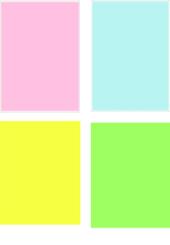 Get it as soon as tomorrow, jun 11. A4 Color Papers 75 Gsm Set Of Light Pink Light Blue Light Yellow And Light Green Color 100 Sheets Amazon In Office Products