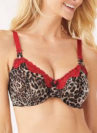 Lunaire Animal Print Bra