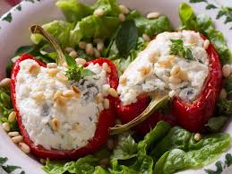 Mini Poivrons Farcis Au Chevre Et Au Thon Recette Poivrons Farcis Recettes De Cuisine Idee Recette