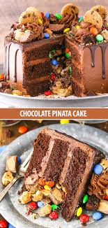 Chocolate Pinata Cake Recipe Chocolate Pinata Pinata Cake Chocolate Chip Cookie Cake
