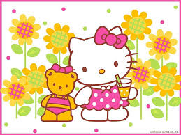 Multiple sizes available for all screen sizes. Hd Wallpaper Hello Hello Kitty Hello Kitty Summer Anime Hello Kitty Hd Art Wallpaper Flare
