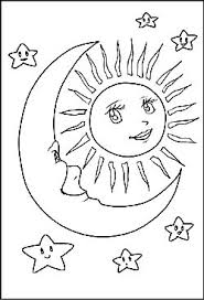 Sonne Mond Und Sterne Malvorlagen Und Window Color Bilder