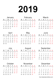 Printable Calendar 2019 Portrait 2019calendar 2019planner Printablecalendar Printable Calendar 2019 Printable Monthly Calendar Template Calendar Printables