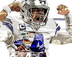 Dak Prescott Poster Dallas Cowboys Wall Art Art Print Etsy Dallas Cowboys Posters Sports Prints Cowboy Posters