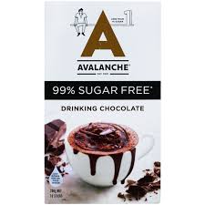 Mix 2 heaping tablespoons of hot chocolate mix into 10 oz very hot water. Avalanche Drinking Chocolate 99 Sugar Free Sticks 10pk Pantry New World