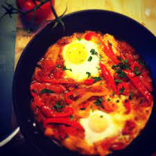 Shakshuka Israelisches Pfannchen Nach Ottolenghi Fraulein Anna Schoen