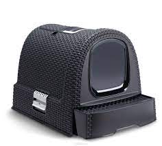 tualet dlya koshek curver pet life zakrytyj cvet temno seryj 51 h 39 h 40 sm kupit v internet magazine ozon s bystroj dostavkoj koshachi lotki vse dlya koshek koshachij tualet