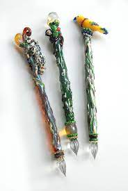 glass pen fountain pens calligraphy fancy pens beautiful pen