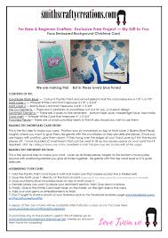 You can choose from a variety of card types like: Free Card Making Tutorial Downloads Smiths Crafty Creations