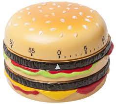Plastic Hamburger Kitchen Timer Kitchen Timers Timer Kitchen