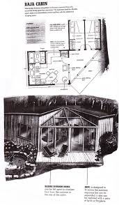 Compact Cabins Simple Living In 1000 Square Feet Or Less Baja Cabin Floorplan From Compact Cabins Simple Living In 1000 Square Feet Or Less By Gerald Rowan Floor Plans Tree House Small House Floor Plans