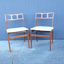 Pair Of Danish Modern Scandinavian Solid Teak Frames Sculpted Back Dinning Chairs D Scan Diethelm Scanstyle Shipping Tbd Teak Frame Danish Modern Chair