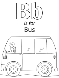 Post navigation ← number one coloring page. Bus Letter B Coloring Page Free Printable Coloring Pages For Kids