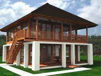 Rumah model ini punya kesiapan kapan saja ketika banjir datang. 21 Ide Rumah Panggung Rumah Rumah Kayu Arsitektur
