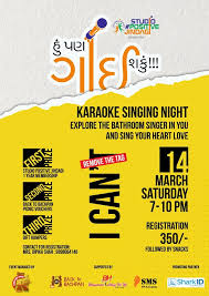 Studio Positive Jindigi Presents Karaoke Singing Night Creative Yatra Unstoppable god let your glory go on and on impossible things in your name they shall be done 2x. creative yatra
