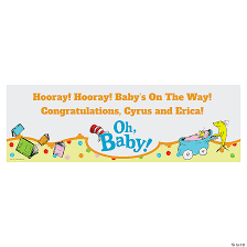 Baby Shower Banners Oriental Trading Company