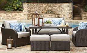 Maybe you would like to learn more about one of these? Image Of Northborough Patio Set In A Poolside Area With Hurricane Lanterns And Patio Furniture Conversation Sets Conversation Set Patio Patio Lounge Furniture