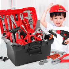 Children's Toolbox Set Simulation Repair Tools Ax Carpentry Drill  Screwdriver Repair Kit House play Puzzle Boys Toy Set For Kids|Tool Toys| -  AliExpress