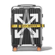 Rimowa X Off White Transparent Travel Luggage Suitcase Contact With Whatsapp 2120770546461 Off White Bag White Luggage Off White Fashion