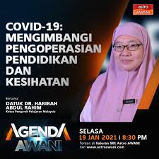 Raja rajeswary, 67, adalah antara 867 pelajar open university malaysia (oum) yang menerima. Kpm On Twitter Saksikan Temu Bual Datuk Dr Habibah Binti Abdul Rahim Ketua Pengarah Pelajaran Malaysia Dalam Rancangan Agenda Awani Membincangkan Covid 19 Mengimbangi Pengoperasian Pendidikan Dan Kesihatan Pada Hari Ni Jam 8 30